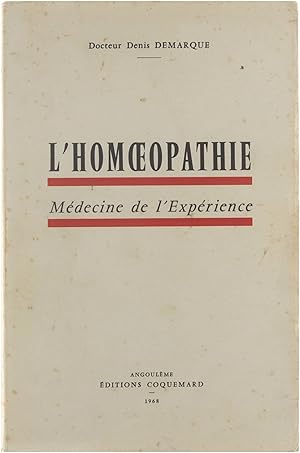 Seller image for L'Homeopathie: Mdecine de l'Exprience for sale by Untje.com