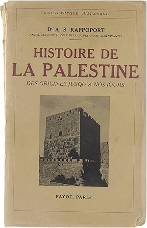 Histoire de la Palestine des origines jusqu'à nos jours