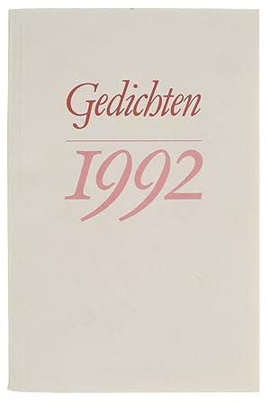 Bild des Verkufers fr Gedichten 1992 - Een keuze uit de tijdschriften zum Verkauf von Untje.com