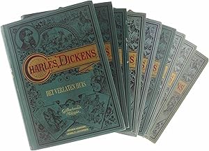 Charles Dickens geïllustreerde Uitgave : 10 delen : Het Verlaten Huis/Olivier Twist/Dombey en Zoo...