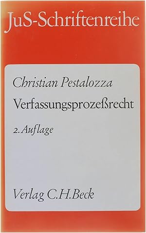 Seller image for Verfassungsprozessrecht for sale by Untje.com