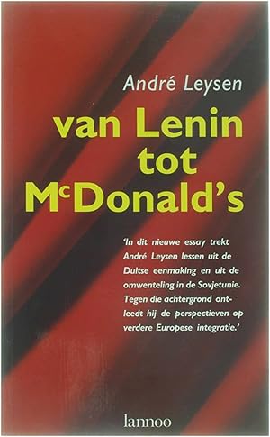 Image du vendeur pour Van lenin tot Mc Donald's mis en vente par Untje.com