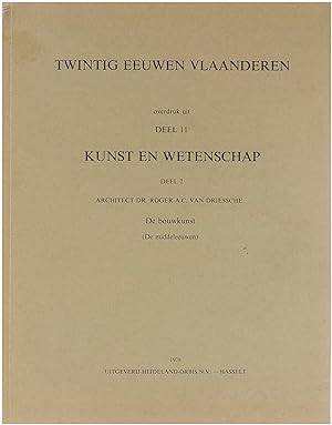 Bild des Verkufers fr Twintig eeuwen Vlaanderen : De Bouwkunst (de middeleeuwen) zum Verkauf von Untje.com