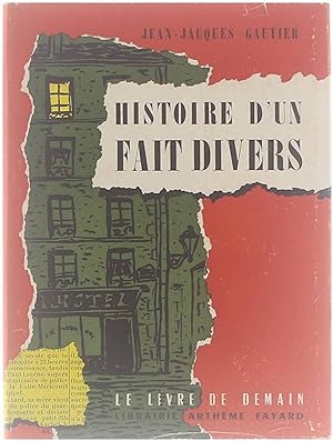 Seller image for Histoire d'un fait divers for sale by Untje.com