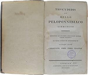 De Bello Peloponnesiaco - Thucydidis - Libri Octo