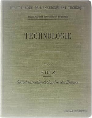 Image du vendeur pour Technologie Tome 1 : Bois mis en vente par Untje.com