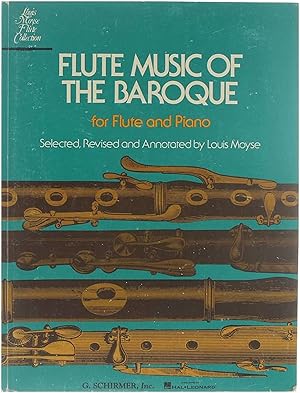 Bild des Verkufers fr Flute Music of the Baroque - for flute and piano zum Verkauf von Untje.com