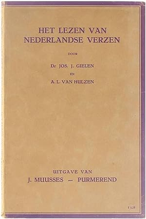 Image du vendeur pour Het lezen van Nederlandse verzen mis en vente par Untje.com