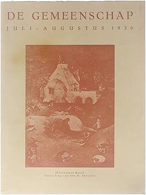 Seller image for De Gemeenschap Juli-Augustus 1936 for sale by Untje.com