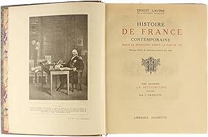 Bild des Verkufers fr Histoire de France contemproraine : Tome Quatrime : La Restauration (1815-1830) zum Verkauf von Untje.com