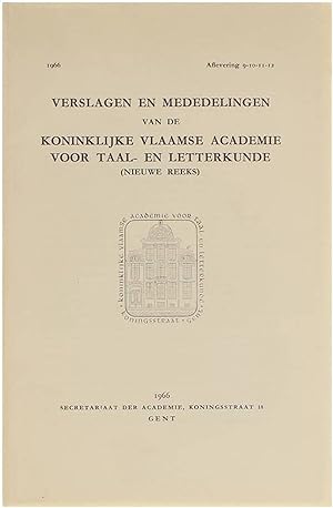 Bild des Verkufers fr Een ruzie in ons straatje te Mechelen in 1441. Een Middelnederlandse ziekte- en jaarprognose uit Aardenburg zum Verkauf von Untje.com