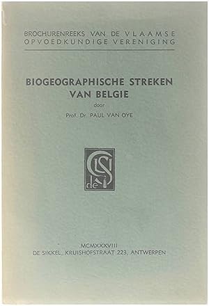 Bild des Verkufers fr Biogeographische streken van Belgi zum Verkauf von Untje.com