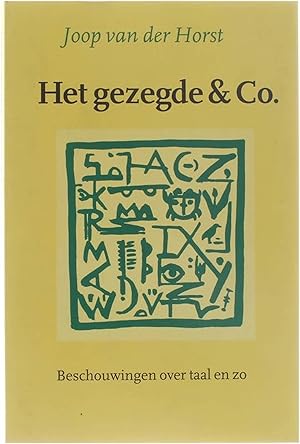 Seller image for Het gezegde & Co for sale by Untje.com