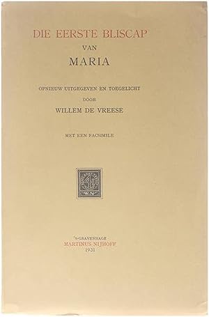 Image du vendeur pour Die eerste bliscap van Maria mis en vente par Untje.com