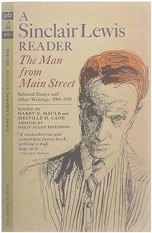 Seller image for A Sinclair Lewis Reader The Man from Main Street Selected Essays and Other Writings 1904-1950 for sale by Untje.com