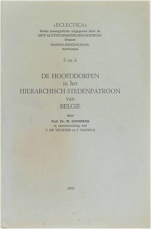 Immagine del venditore per De Hoofddorpen in het Hirarchisch Stedenpatroon van Belgi venduto da Untje.com