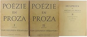 Image du vendeur pour Poe?zie en proza uit Noord- en Zuid-Nederland I, II en Hulpboek mis en vente par Untje.com