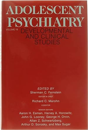 Seller image for Adolescent Psychiatry, Volume 19 for sale by Untje.com