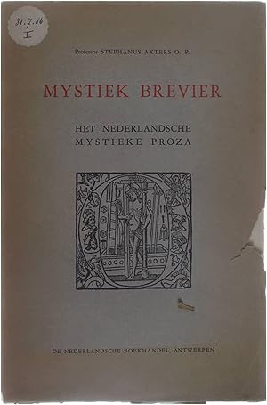 Image du vendeur pour Mystiek Brevier I: Het Nederlandsche mystieke proza mis en vente par Untje.com