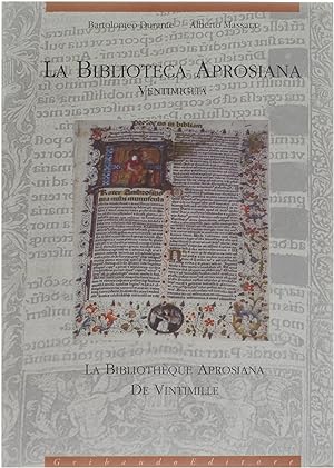 Bild des Verkufers fr La Biblioteca Aprosiana, Ventimiglia - La Bibliothque Aprosiana de Vintimille zum Verkauf von Untje.com