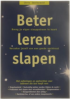Imagen del vendedor de Beter leren slapen a la venta por Untje.com