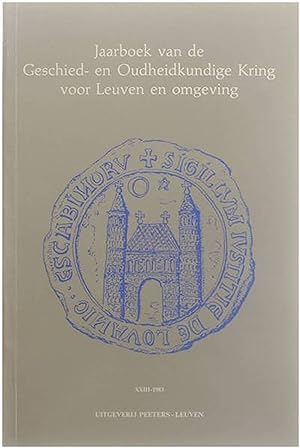 Imagen del vendedor de Jaarboek van de Geschied- en Oudheidkundige Kring voor Leuven en omgeving - XXIII a la venta por Untje.com