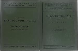 Bild des Verkufers fr Landbouwdierkunde I De Zoogdieren - II Van de vogels tot de oerdieren zum Verkauf von Untje.com