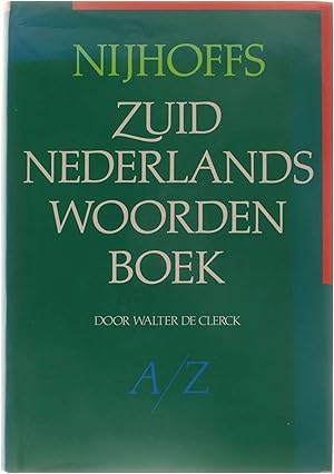 Bild des Verkufers fr Nijhoffs Zuid-Nederlands Woordenboek zum Verkauf von Untje.com