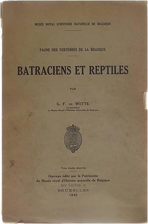 Image du vendeur pour Batraceins et reptiles mis en vente par Untje.com