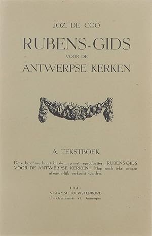 Image du vendeur pour Rubens : gids voor de antwerpse kerken : B., map met reproducties mis en vente par Untje.com