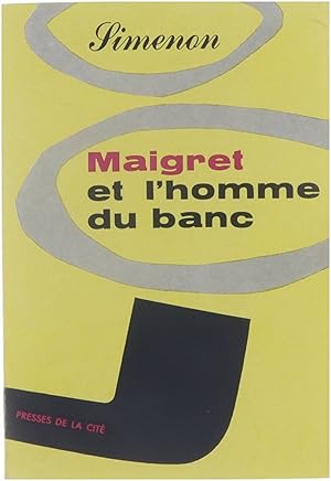 Bild des Verkufers fr Maigret et l'homme du banc zum Verkauf von Untje.com