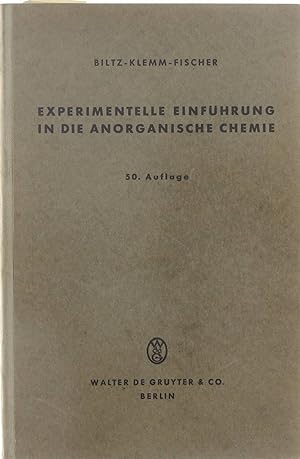 Imagen del vendedor de Experimentelle Einfhrung in die anorganische Chemie a la venta por Untje.com