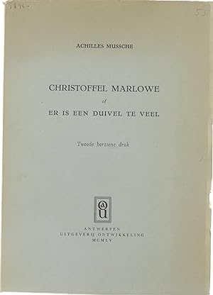 Seller image for Christoffel Marlowe of er is een duivel te veel for sale by Untje.com