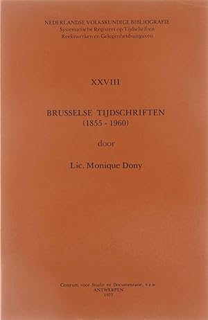 Seller image for Brusselse tijdschriften 1855-1960 for sale by Untje.com