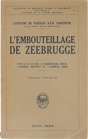 Immagine del venditore per L'Embouteillage de Zeebrugge venduto da Untje.com