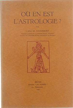 Seller image for O� en est l'astrologie ? for sale by Untje.com