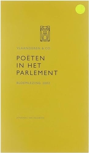 Seller image for Poten in het Parlement - Bloemlezing 2002 for sale by Untje.com