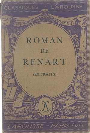 Immagine del venditore per Roman de Renard (extraits) venduto da Untje.com