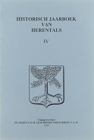 Bild des Verkufers fr Historisch jaarboek van Herentals IV zum Verkauf von Untje.com