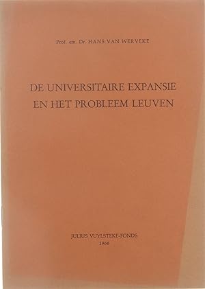 Seller image for De universitaire expansie en het probleem Leuven for sale by Untje.com