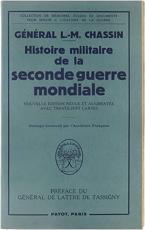 Imagen del vendedor de Histoire militaire de la seconde guerre mondiale a la venta por Untje.com