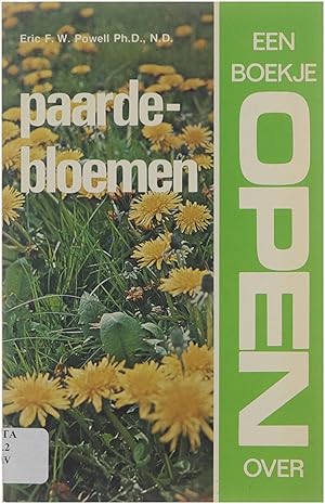 Bild des Verkufers fr Een boekje open over Paardebloemen zum Verkauf von Untje.com