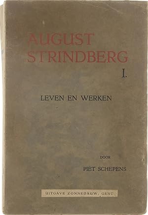 Immagine del venditore per August Strindberg : leven en werken. D. 1. venduto da Untje.com