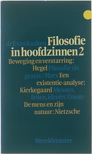 Bild des Verkufers fr Filosofie in hoofdzinnen / 2. zum Verkauf von Untje.com