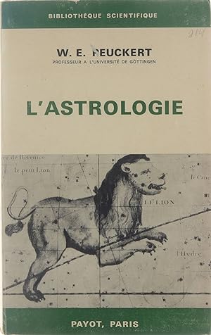 Imagen del vendedor de L'astrologie: son histoire, ses doctrines a la venta por Untje.com