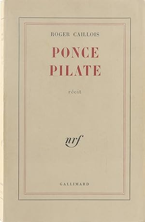 Image du vendeur pour Ponce Pilate mis en vente par Untje.com