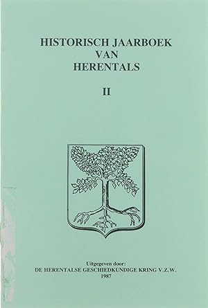 Bild des Verkufers fr Historisch jaarboek van Herentals II zum Verkauf von Untje.com