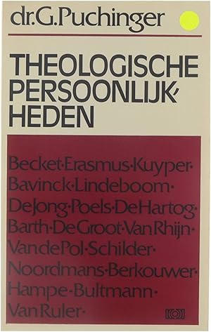 Bild des Verkufers fr Theologische Persoonlijkheden zum Verkauf von Untje.com