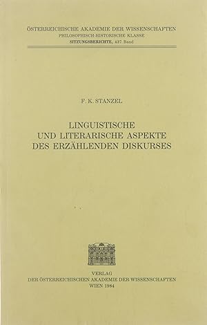 Bild des Verkufers fr Linguistische und literarische Aspekte des erzhlenden Diskurses zum Verkauf von Untje.com