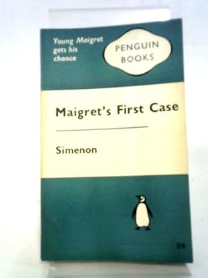 Seller image for Maigret's First Case for sale by World of Rare Books